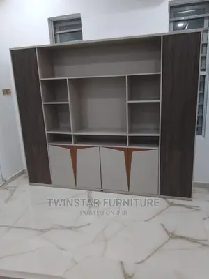 New Modern Executive Office Table 2.4mtr With Bookshelve