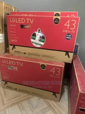 LG 43inches LED TV With 1years Warranty