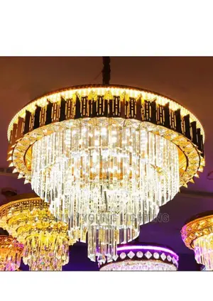 Quality Ceiling Mounted Crystal Chandelier Light