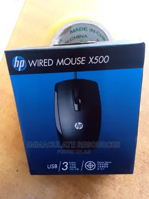 Hp Wired Mouse X500