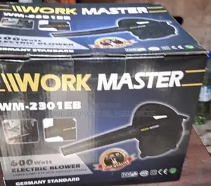 Blow and Suck Work Master Blower