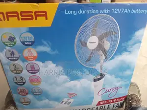 QASA Curvy 18inchs Rechargeable - 45 Hours Work Time