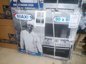 Maxi 60X90 Cooker. 4 Burners 2 Electric. With Oven