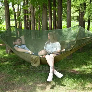 Outdoor Portable Swing Anti-Mosquito Net Hammock