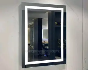 Plan Mirror With Sensor Light