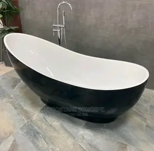 Executive Black Bath Tub