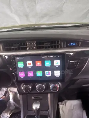 Toyota Corolla 2014 Android Screen With GPS Navigation (Map)