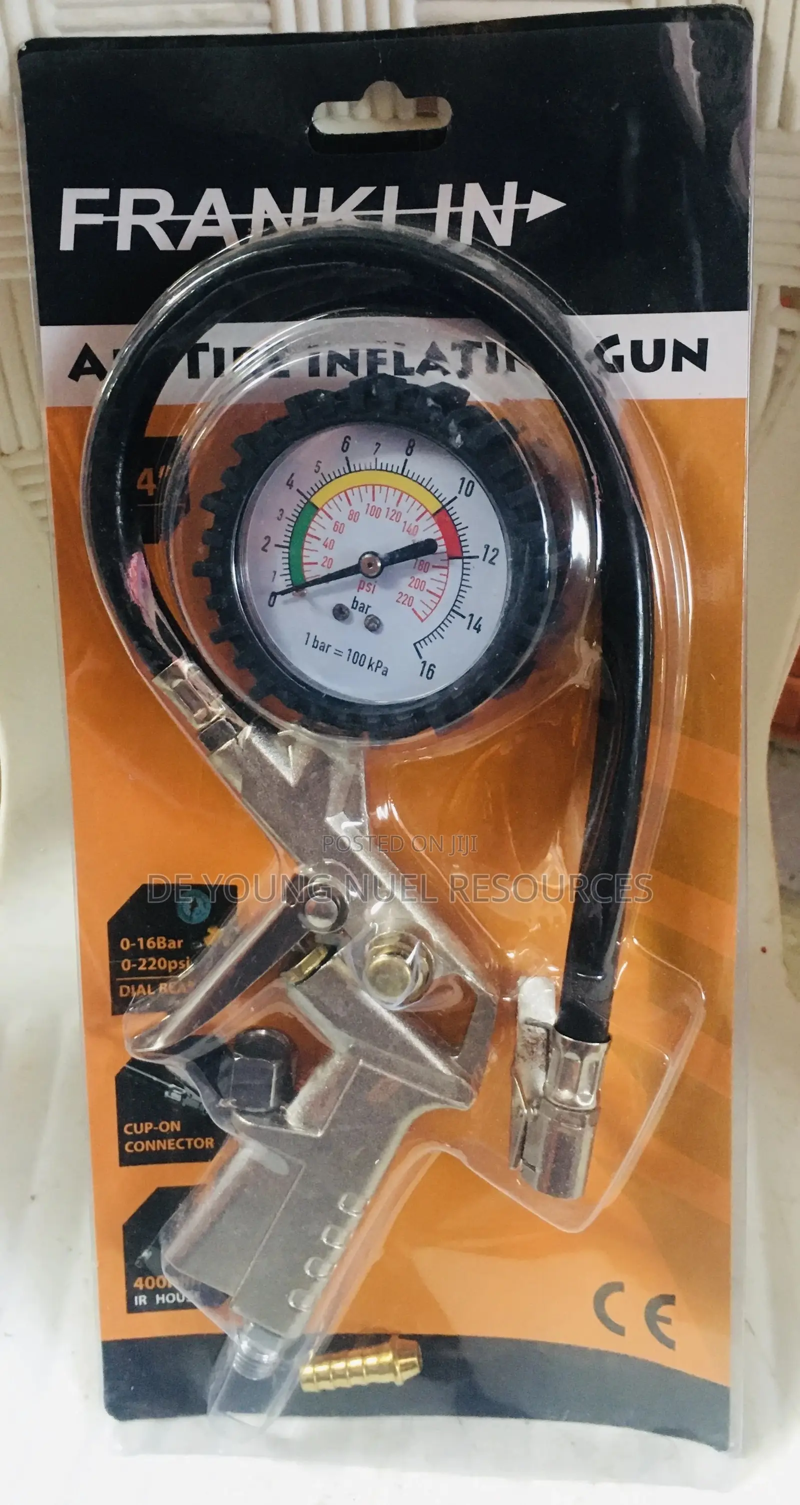 Franklin Tyre Guage With Trigger