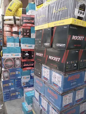 Quality Battery 12volt Dry Cell 75ahs Rocket for Jeeps