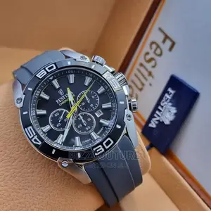 High Quality FESTINA Rubber Strap Watch Available in Store