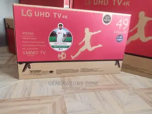 LG 49inches Smart TV With 2 Yrs Warranty Uhd/