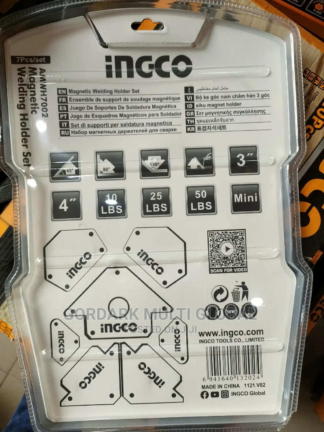 Magnetic Welding Holder Set
