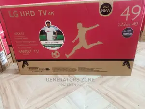 Uhd/ LG 49inches Smart TV With 2 Years Warranty
