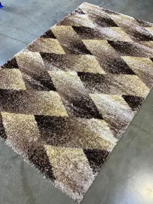 Luxury 5 X 7fts Living Room Turkey Shaggy Center Rug.