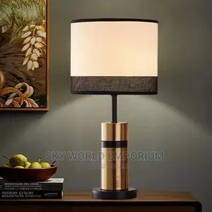 Golden Table Lamp