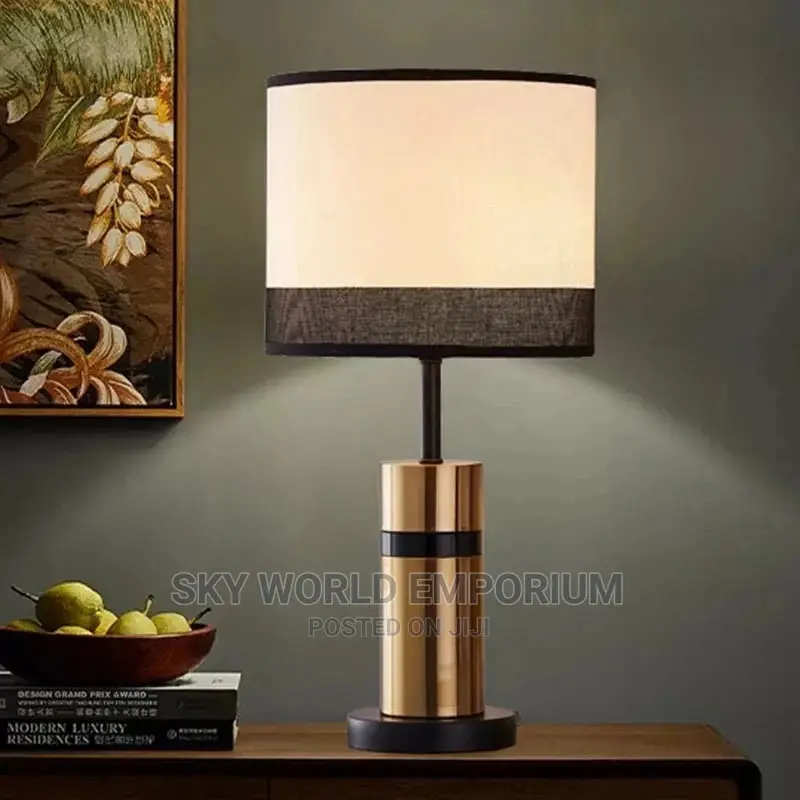 Golden Table Lamp