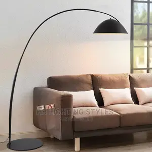 Scandinavian Light Luxury Fishing Design Led Floor Lamp