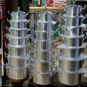 7pcs Unbendable Alluminium Pots