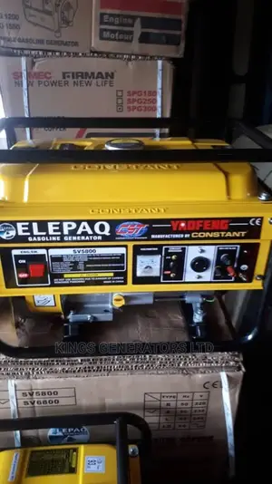 2.5kvs Original Constant Elepaq Petrol Generator, Manual