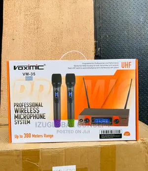 Voximic Vm35 Professional Uhf Wireless Microphone
