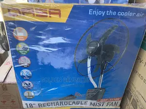 Qasa 18” Rechargeable Mist Fan
