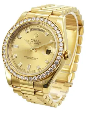 High Quality ROLEX DAY - DATE Gold Chain Available in Store