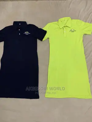 Quality Custom Polo Gown T-Shirt Dress
