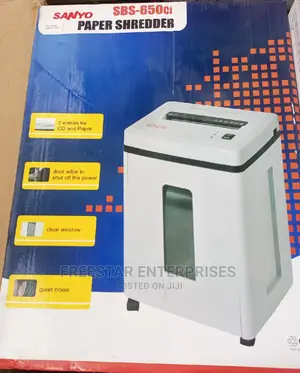 SANYO Paper Shredder. SANYO SBS 650ci
