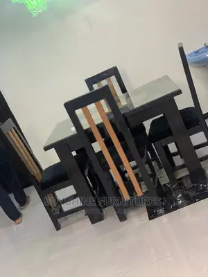 Dining Set With a Glass Top