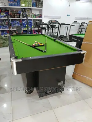 7ft Foreign Standard Coin Snooker Table With Accessories