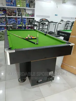 7ft Very Good Foreign Coin Operated Snooker Table