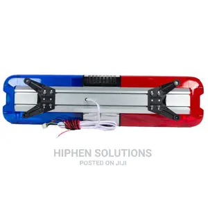 Security Bar Light Siren With Speaker