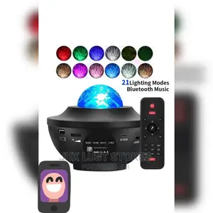 Galaxy Light Projector With Bluetooth Speaker and Remote