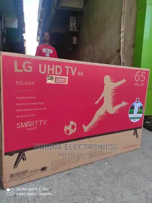 Brand New LG 2022=65" Android UHD//Smart Tv/Netflix/Wi-Fi/