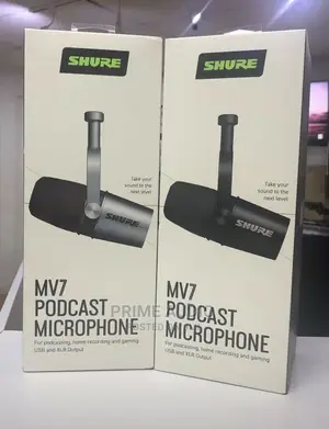 Shure Mv7 Podcast Microphone