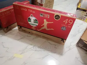 Uhd 49" LG Smart TV With Neflix (2 Yrs Warranty)