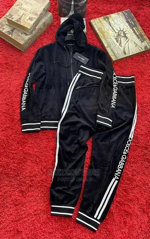 High Quality DOLC GABBANA Tracksuit Available in Store