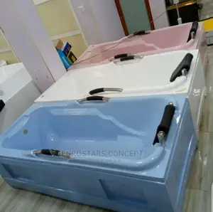 Blue Panel Bath Tub