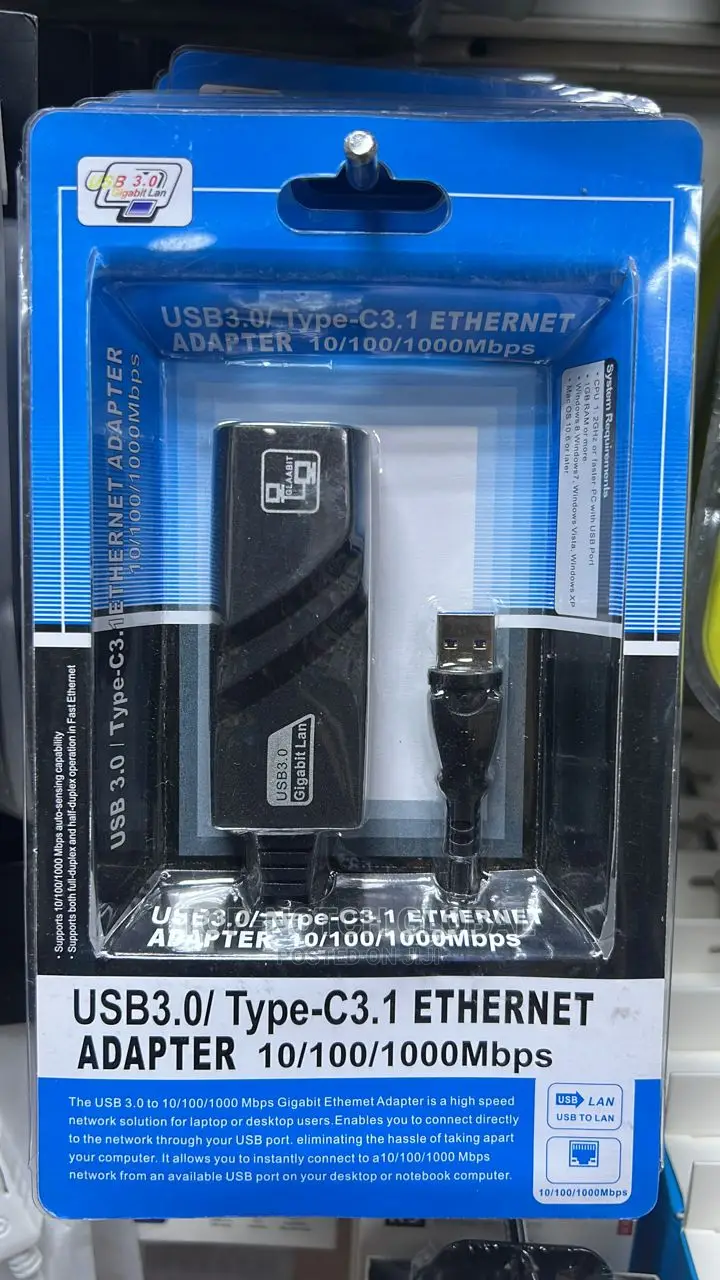 USB 3.0 Ethernet Adapter