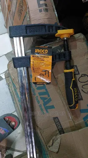 Ingco 80 X 300 Mm and 120 X 300 Mm F Clamp(
