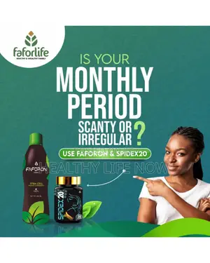 Use Faforon and Spidex20 Organic Herbal Today