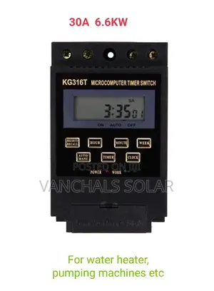 Digital Timer Switch 30a 6.6kw