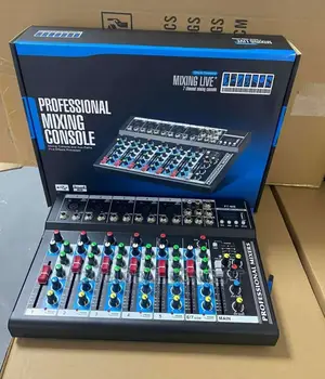 7channel Professional Mixing Console With Bluetooth Usb