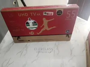 LG 55" Smart TV UHD/ With 2yrs Warranty+Youtube, Netflix