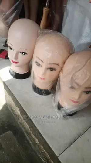Pinnable Skull and Plastic Head Skull N