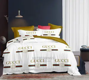 Designers Duvet,Bedsheet With 4 Pillowcases