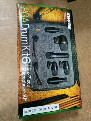 Quality Shure PGA Drumkit 6 Microphones