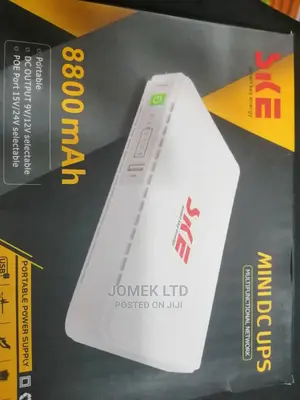 Poe Mini Dc Ups 430p for Router 9v 12v 15v Powerbank-8800mah