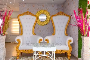Rentals; Throne Chair