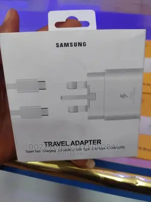 Samsung Charger (45W With USB Type C Cable)